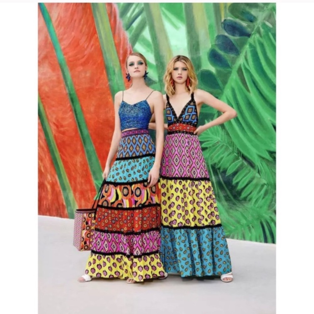 Alice+Olivia Carla Kranendonk Karolina Panel Dress